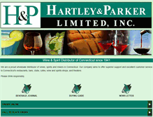Tablet Screenshot of hartleyandparker.com
